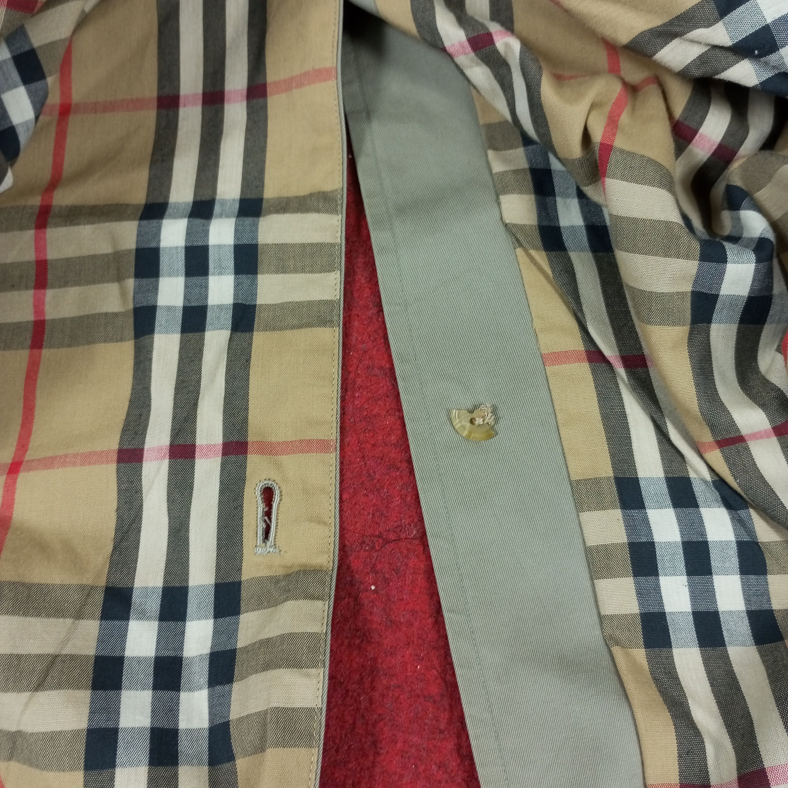 Burberry × Vintage Burberrys Luxury Fashion Brand Trench Coat Jacket Size US XL / EU 56 / 4 - 12 Thumbnail