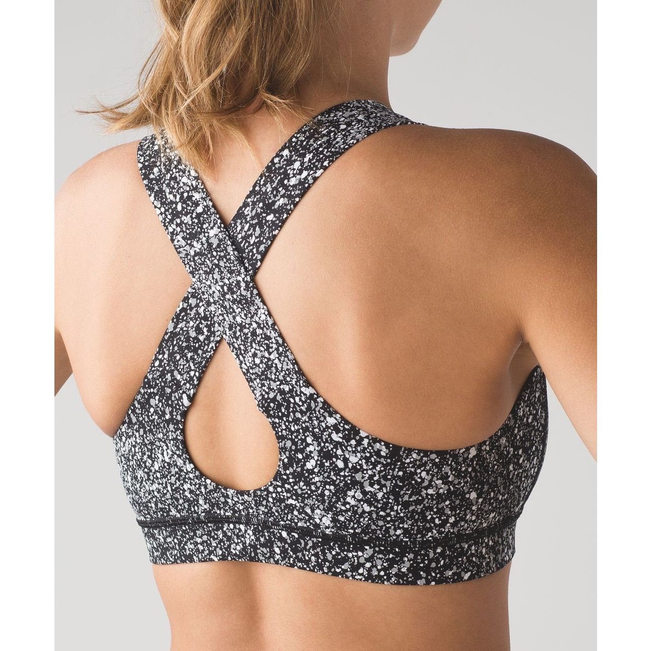 Lululemon lululemon Womens Bra Sz 2 All Sport Splatter Reflective Size ONE SIZE - 2 Thumbnail