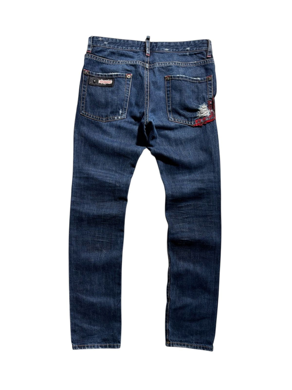 Dsquared2 Dsquared2 Jeans Distressed Vintage Japanese Style Y2K Size US 32 / EU 48 - 6 Thumbnail