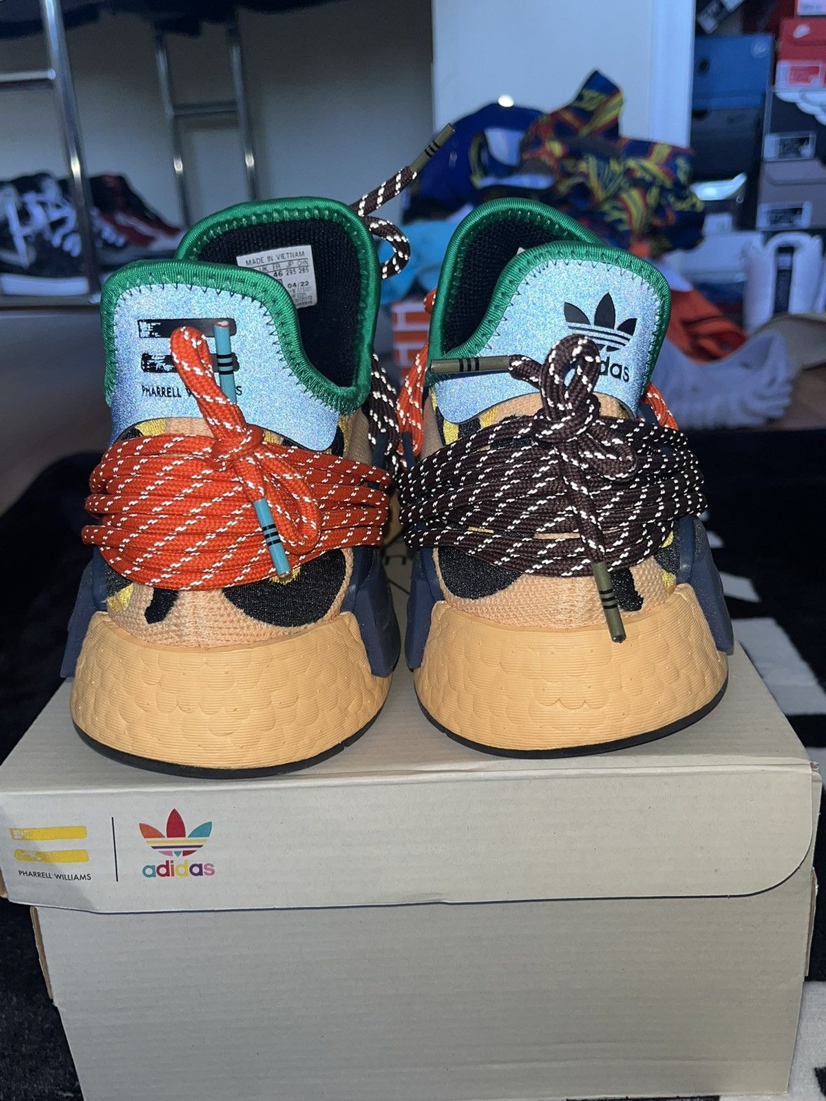 Adidas × Humanrace × Pharrell Size 11.5 - adidas Pharrell x NMD Human Race Animal Print Size US 11.5 / EU 44-45 - 3 Thumbnail
