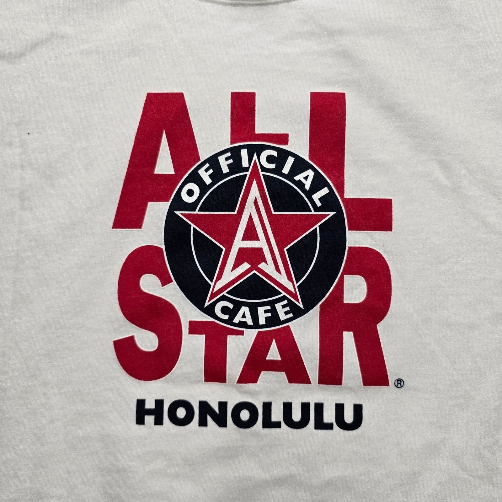 Vintage Vintage All Star Cafe Honolulu Hawaii XL Official Cafe Tee Size US XL / EU 56 / 4 - 2 Thumbnail