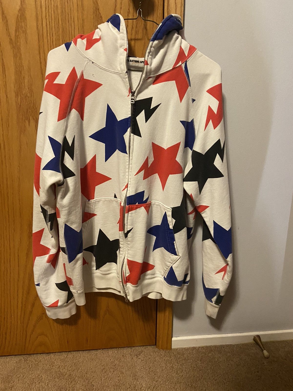 Bape × Nigo Bape London Sta Pattern Full Zip Hoodie Size US M / EU 48-50 / 2 - 2 Thumbnail