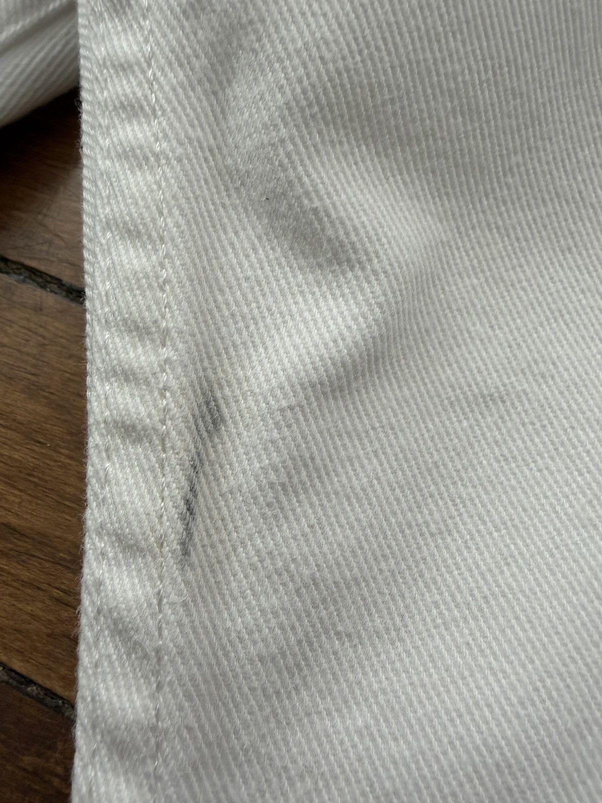 Maison Margiela AW23 Line 10 white denim jeans, size 34, made in Italy Size US 34 / EU 50 - 23 Thumbnail