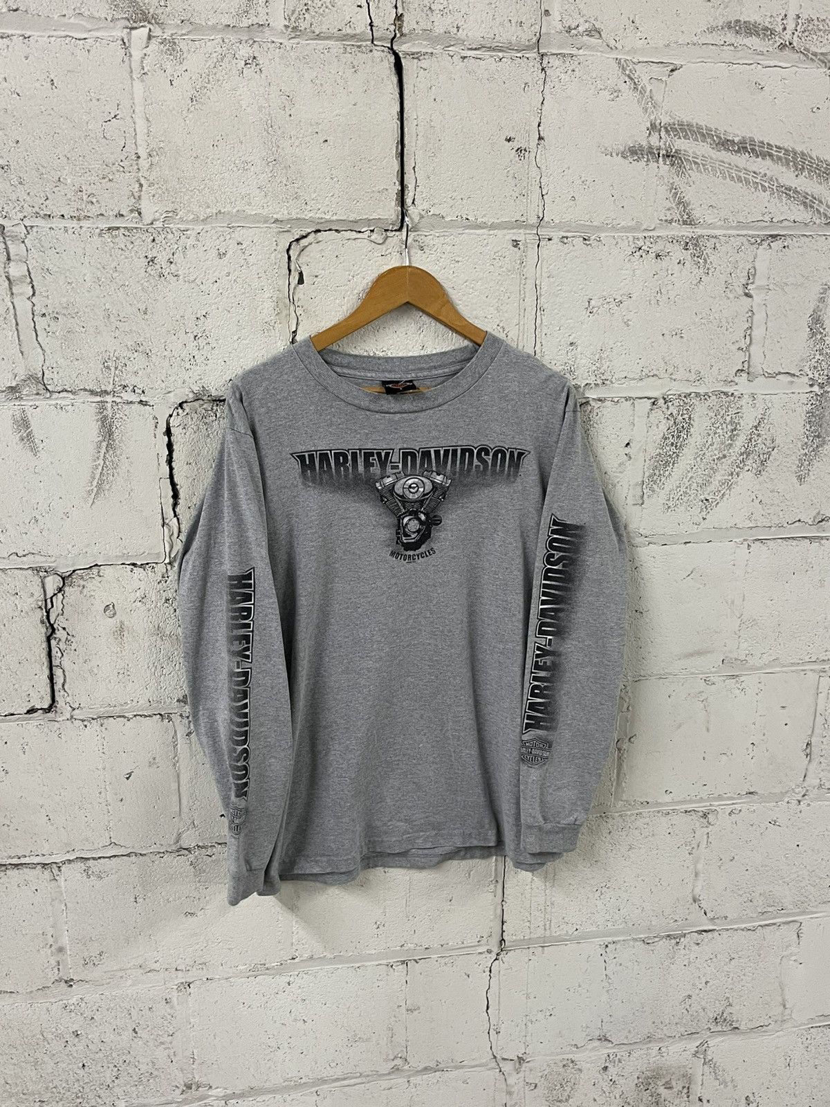 Harley Davidson Harley Davidson, Y2K, long sleeve sleeve hits skater hype Size US L / EU 52-54 / 3 - 2 Thumbnail
