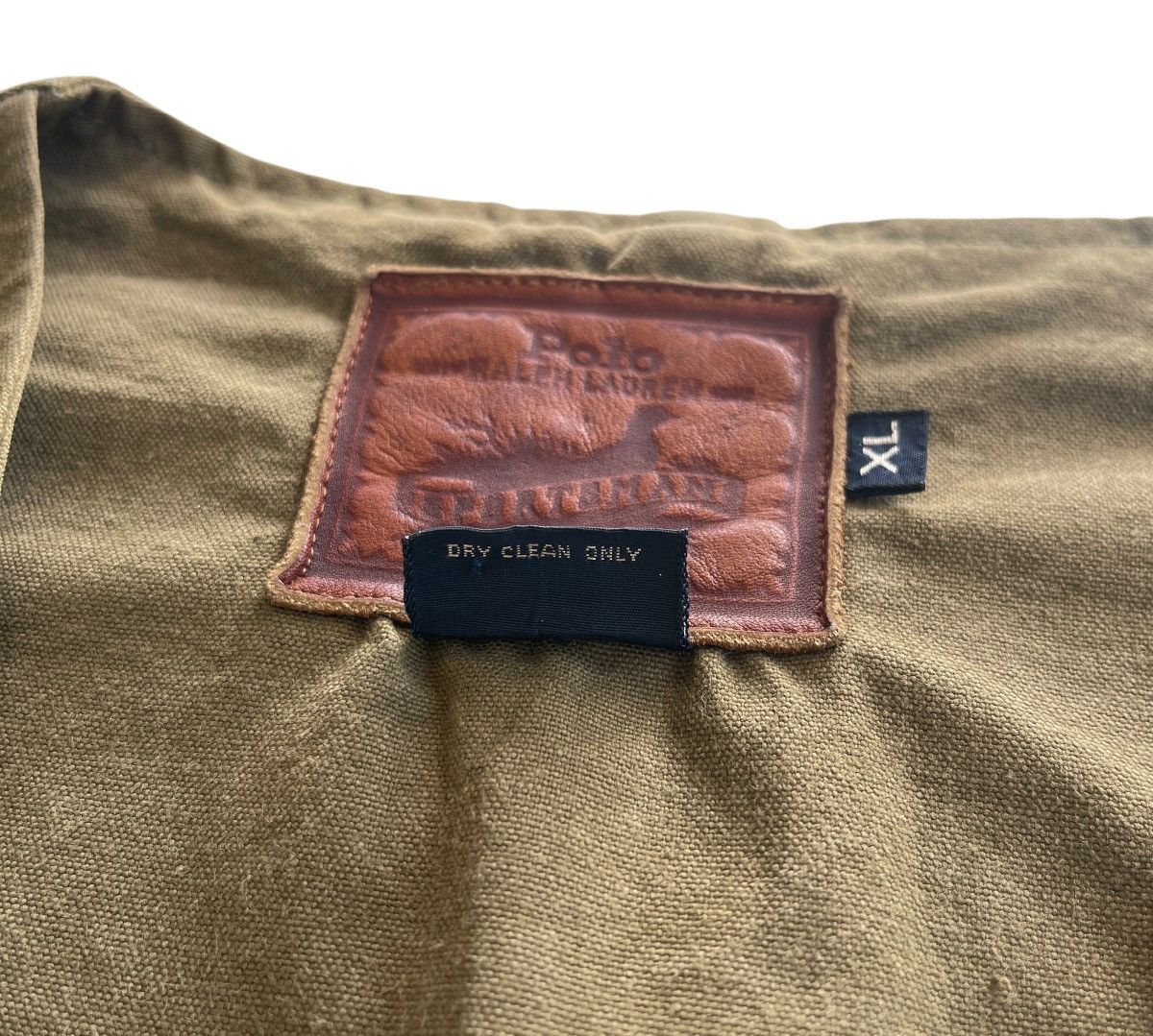 Polo Ralph Lauren 90s Polo RL Sportsman Vest Olive green Size US XL / EU 56 / 4 - 7 Thumbnail
