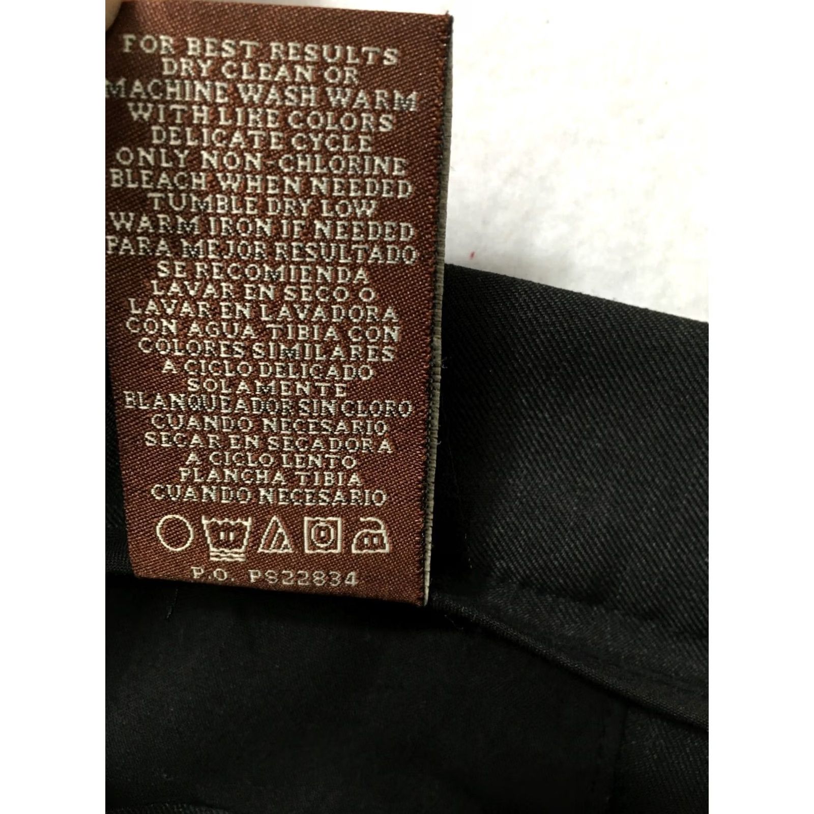 Perry Ellis Perry Ellis Anywhere Pants Men’s 36 X 30 Gray Charcoal Dress Slim Big & Tall Pants Mens 36 Gray Chino Polyester Vintage Size US 36 / EU 52 - 7 Thumbnail