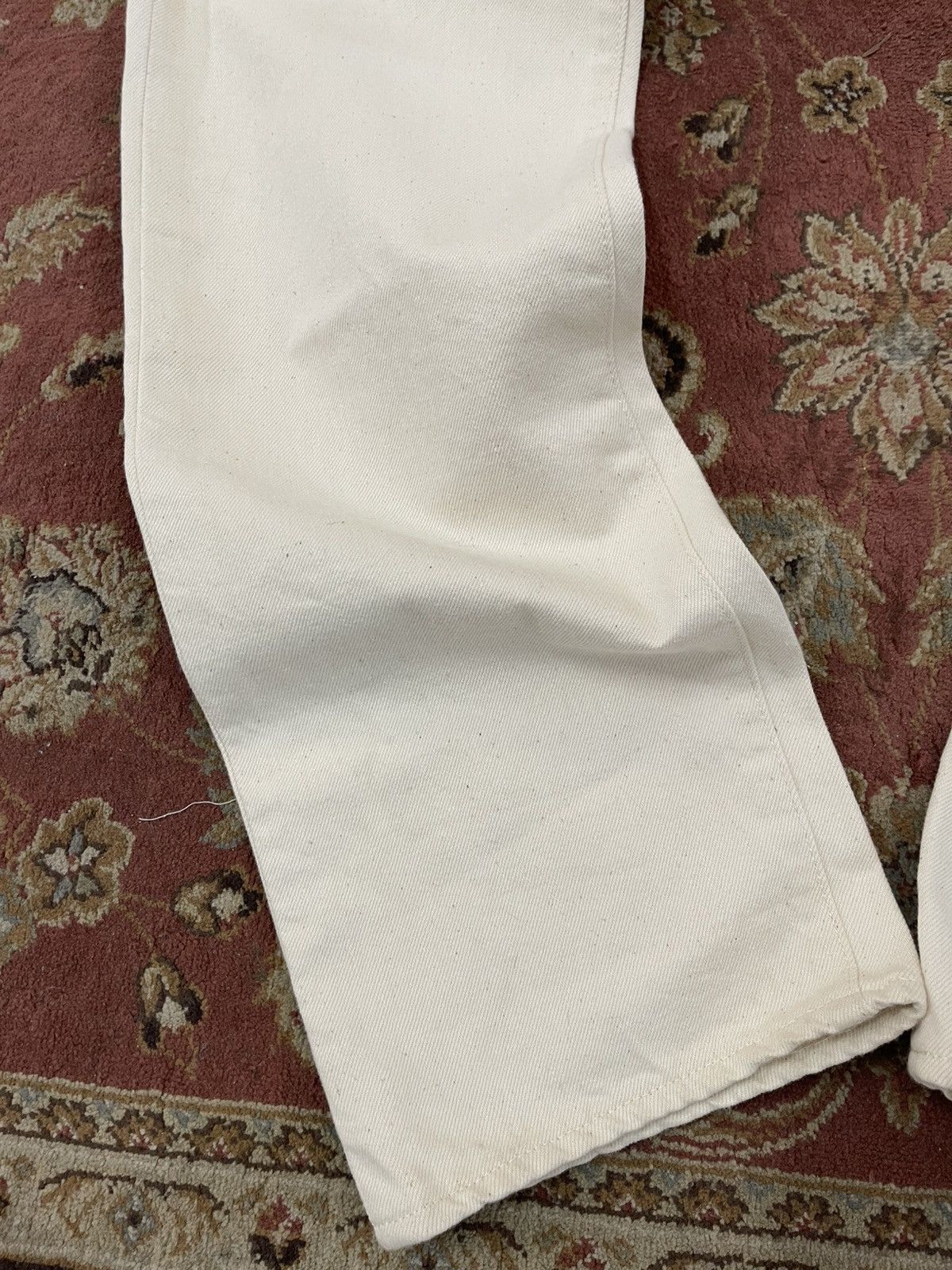 HIDDEN Hidden NY Japan Selvedge White Denim Jeans Size US 34 / EU 50 - 4 Thumbnail