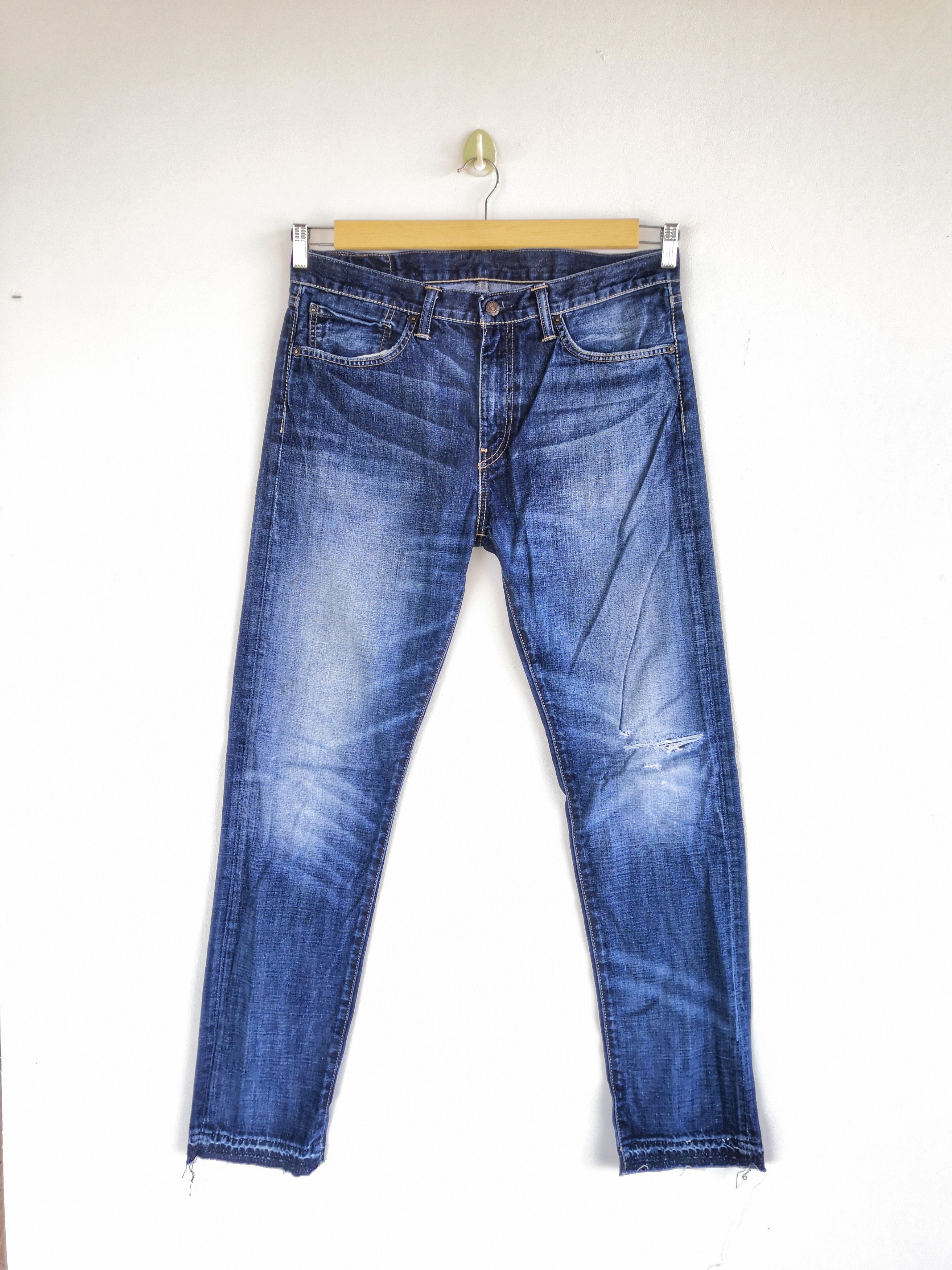 Levi's Vintage Levis Release Hem Distressed Jeans Levi's 508 Denim Size US 36 / EU 52 - 1 Thumbnail