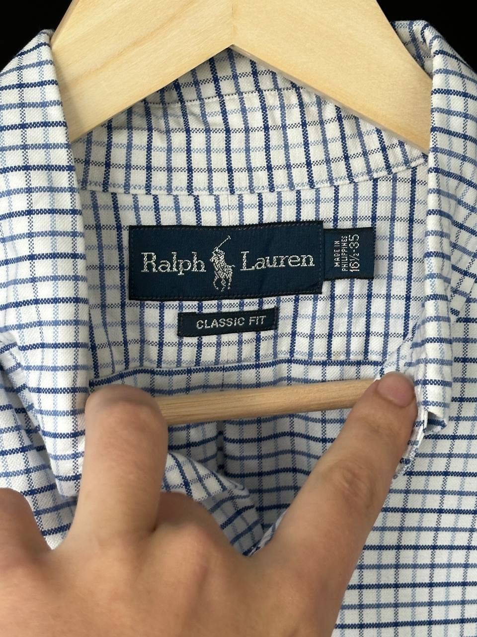 Designer × Polo Ralph Lauren × Ralph Lauren Polo Ralph Lauren Luxury Oxford Check SHIRT Size US XL / EU 56 / 4 - 5 Thumbnail