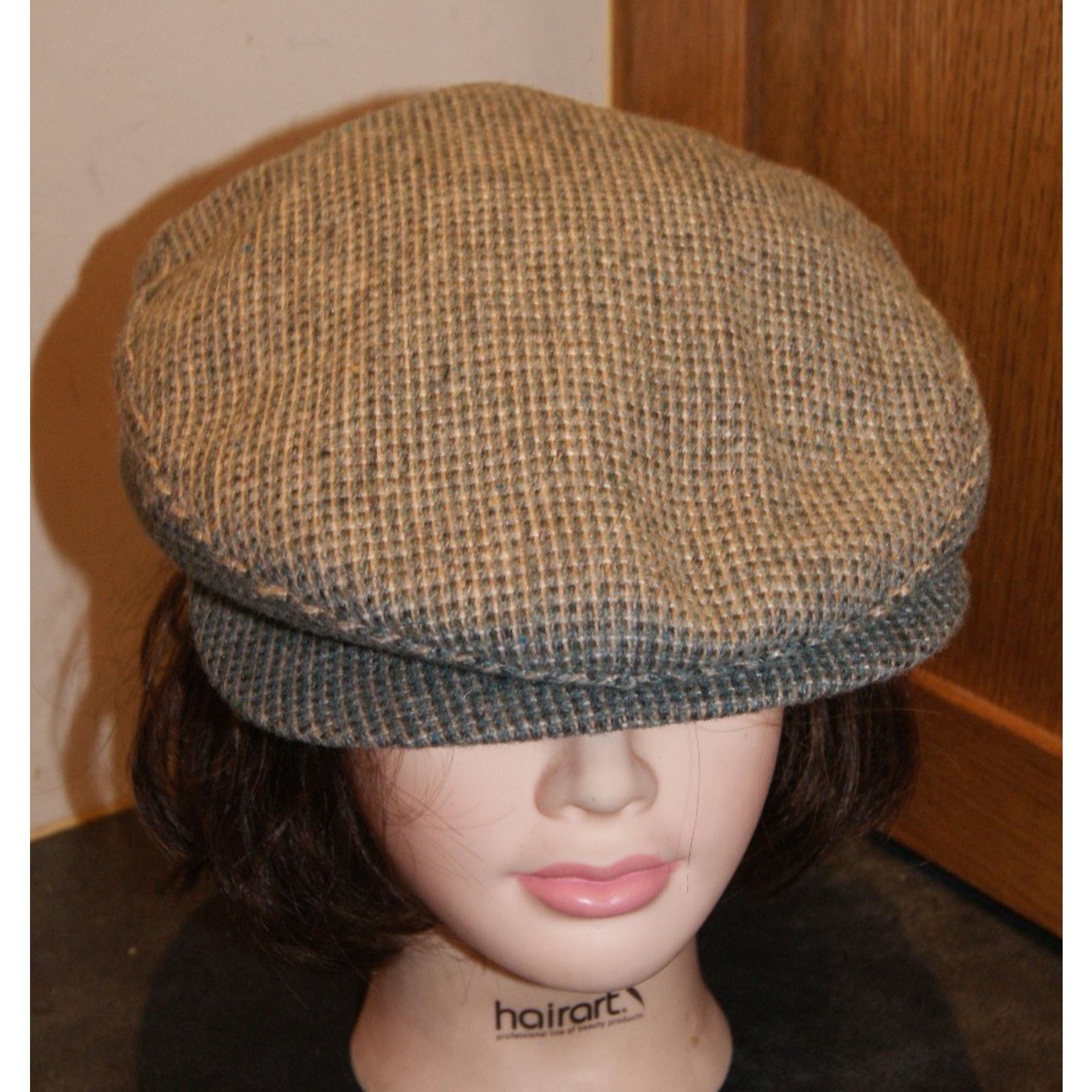 Vintage VTG Trav'ler Country Gentleman Newsboy Messenger Hat Cap USA Size ONE SIZE - 2 Thumbnail