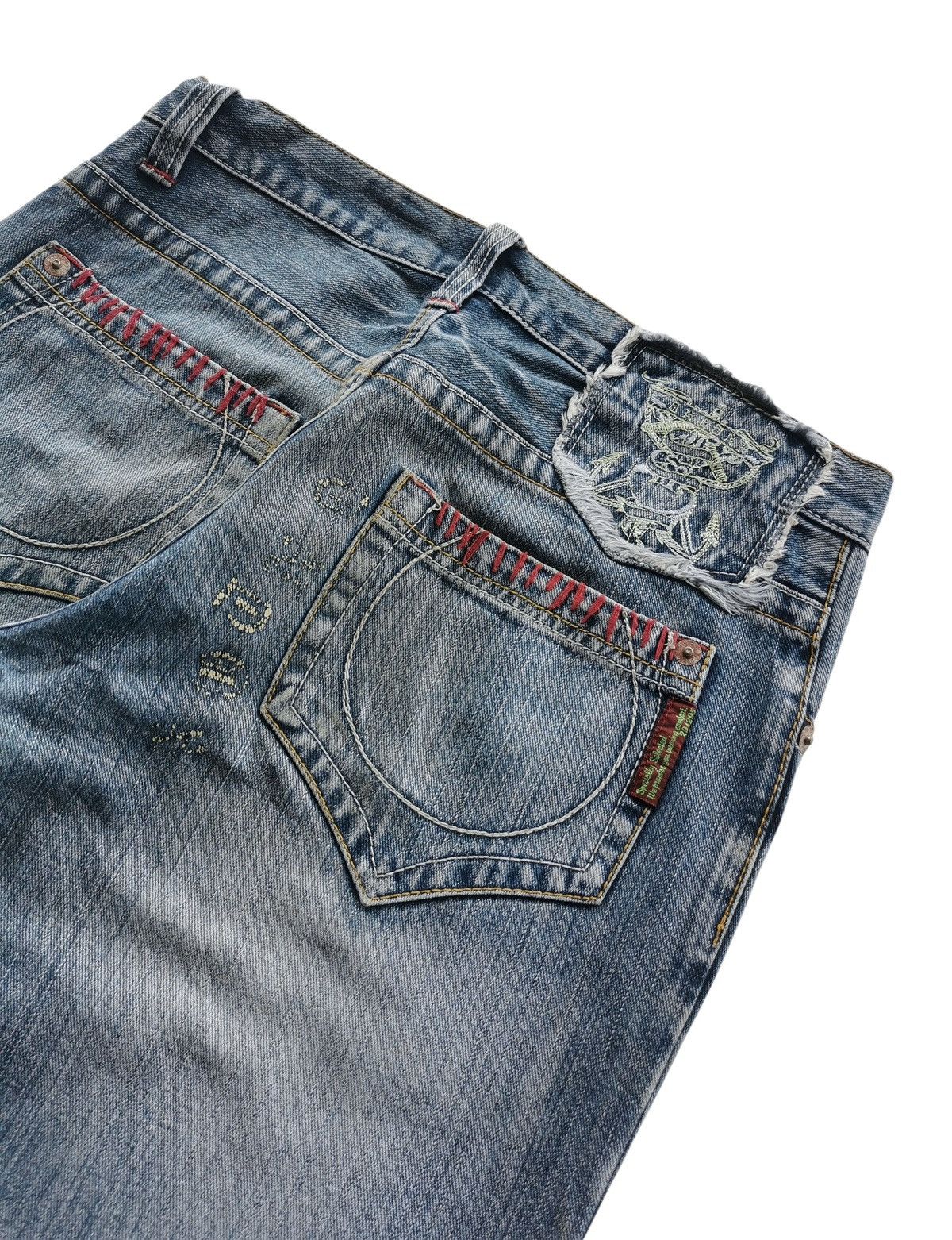 291295=Homme 291295 HOMME Patchwork Jeans Pirates of the Desert Size US 31 - 4 Thumbnail