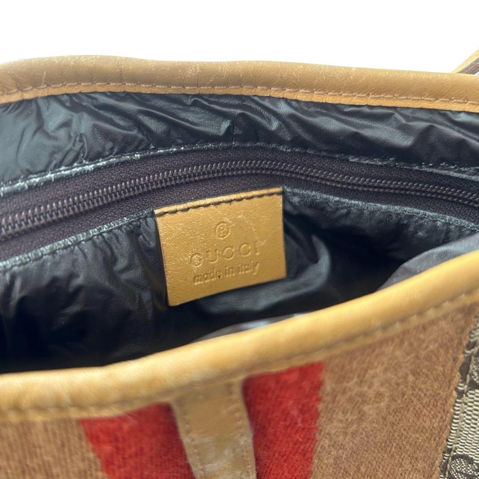 Gucci Gucci - Vintage Monogram Canvas Shoulder Bag Size ONE SIZE - 6 Thumbnail