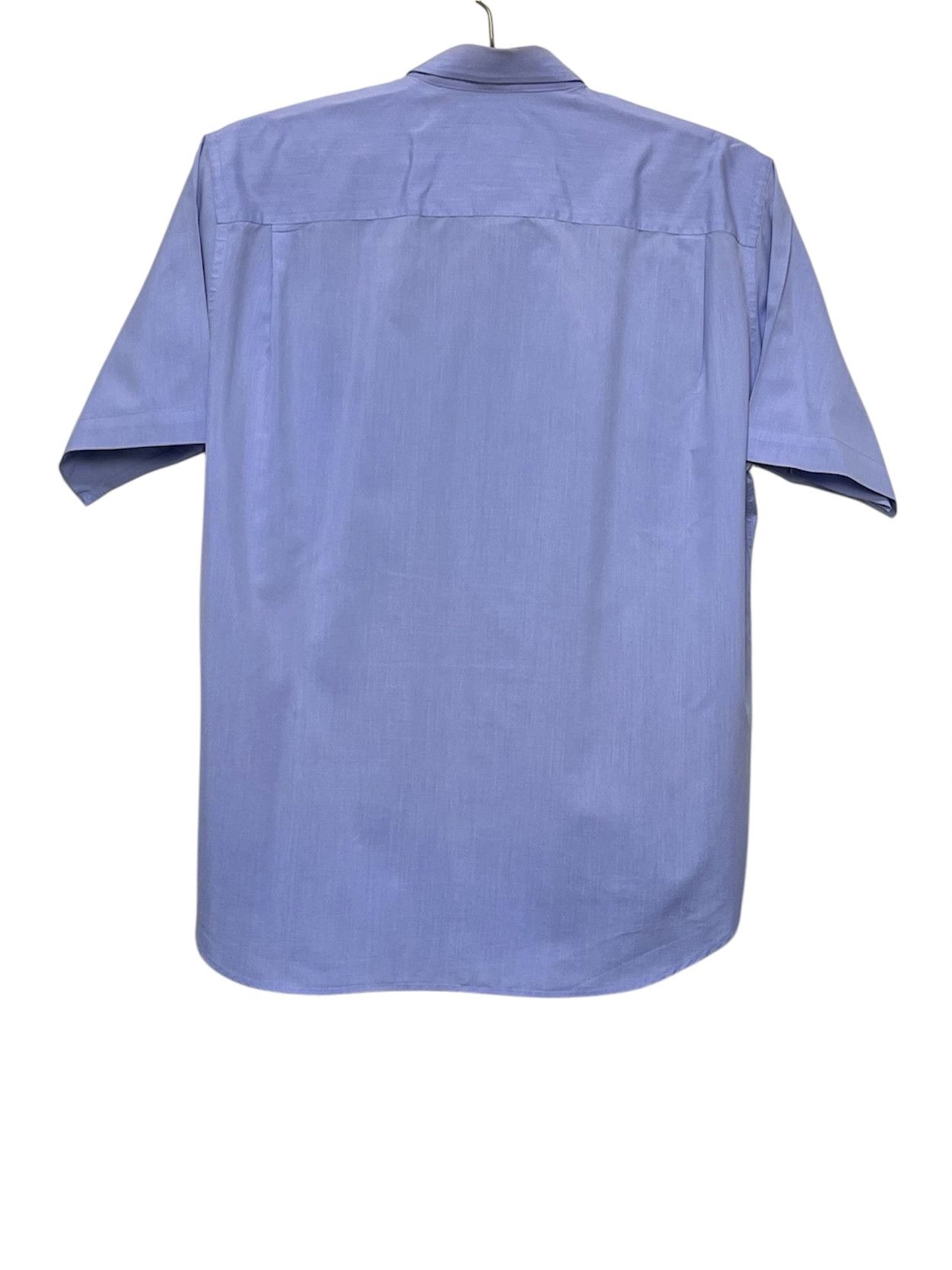 Burberry 🔥 Burberry London summer shirt short sleeve size xl blue Size US XL / EU 56 / 4 - 4 Thumbnail