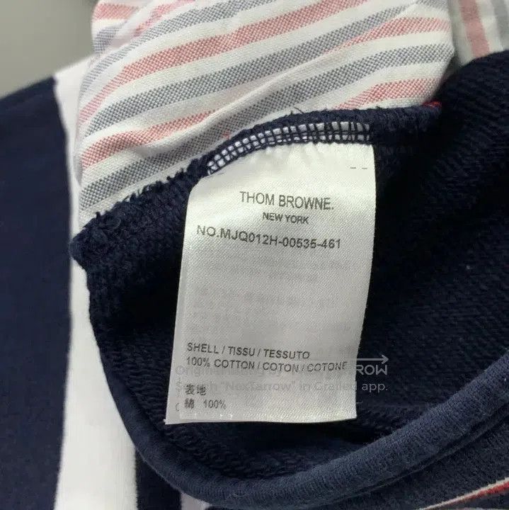 Thom Browne Thom Browne Classic Striped Navy Blue Shorts. Size US 34 / EU 50 - 3 Thumbnail