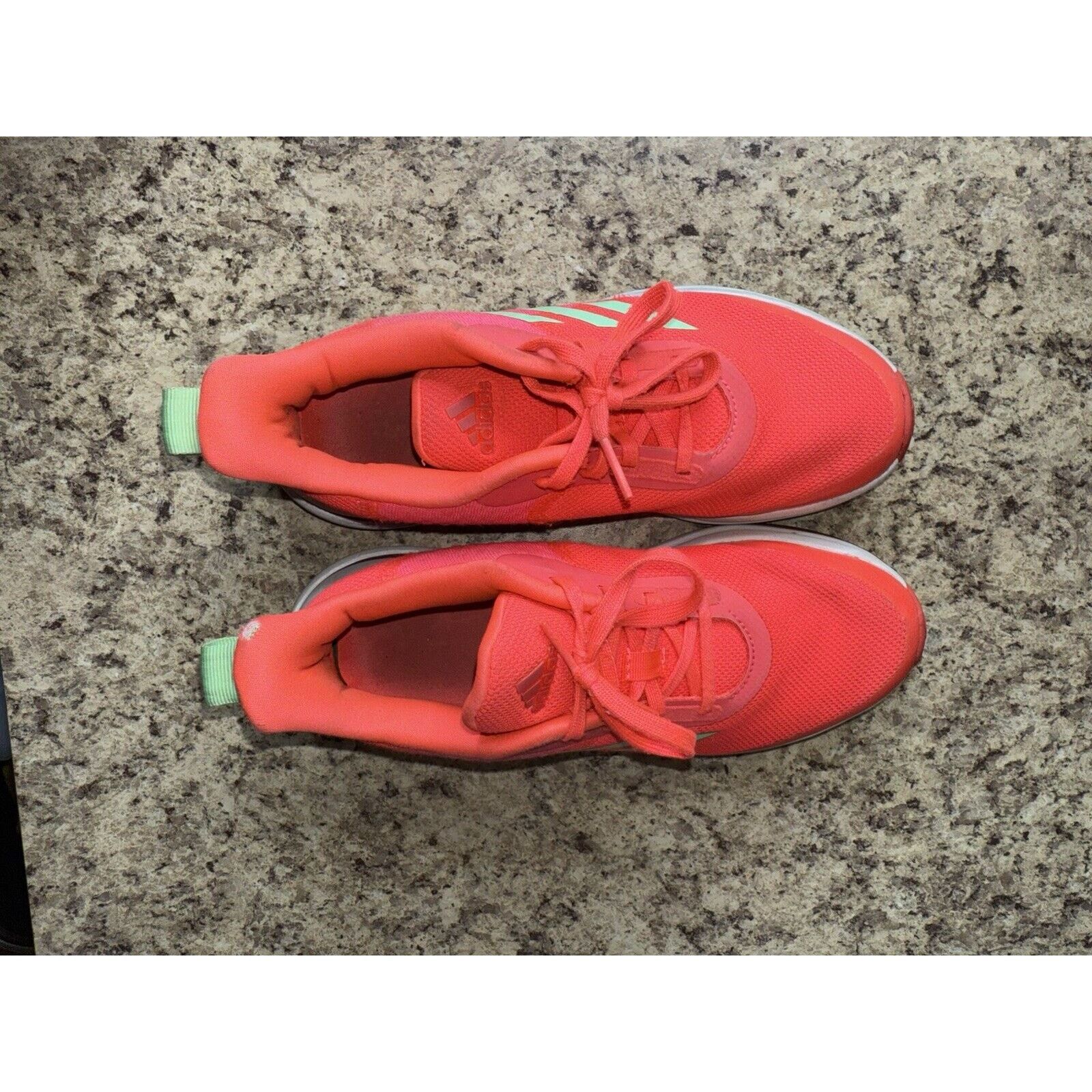 Adidas Adidas Fortarun Girls Running Shoes Size 4.5 Youth Hot Pink Size US 4.5 / IT 34.5 - 12 Thumbnail