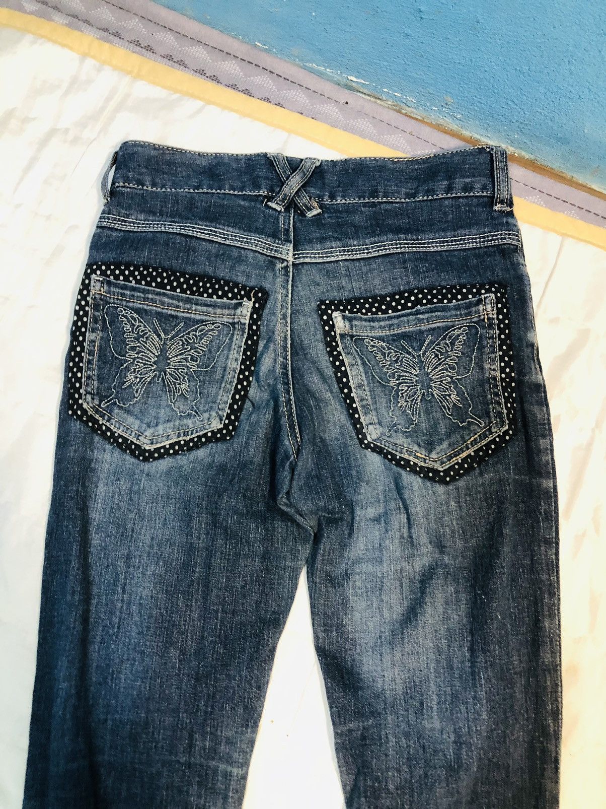 Japanese Brand Mischief Distressed Jeans (2) Size 25" / US 0 / IT 36 - 15 Thumbnail
