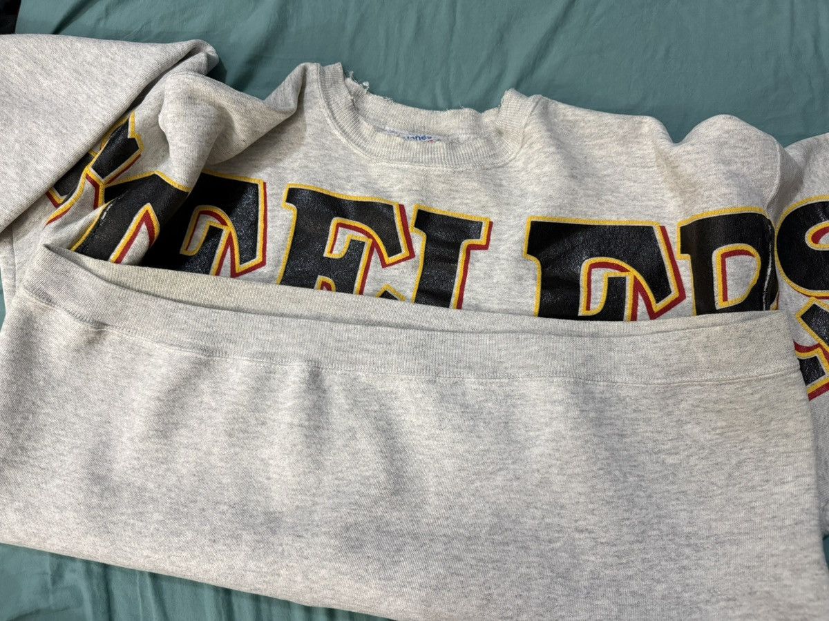 Vintage Vintage 90s NFL Pittsburgh Steelers 1996 Spellout Sweatshirt Size US XL / EU 56 / 4 - 10 Thumbnail