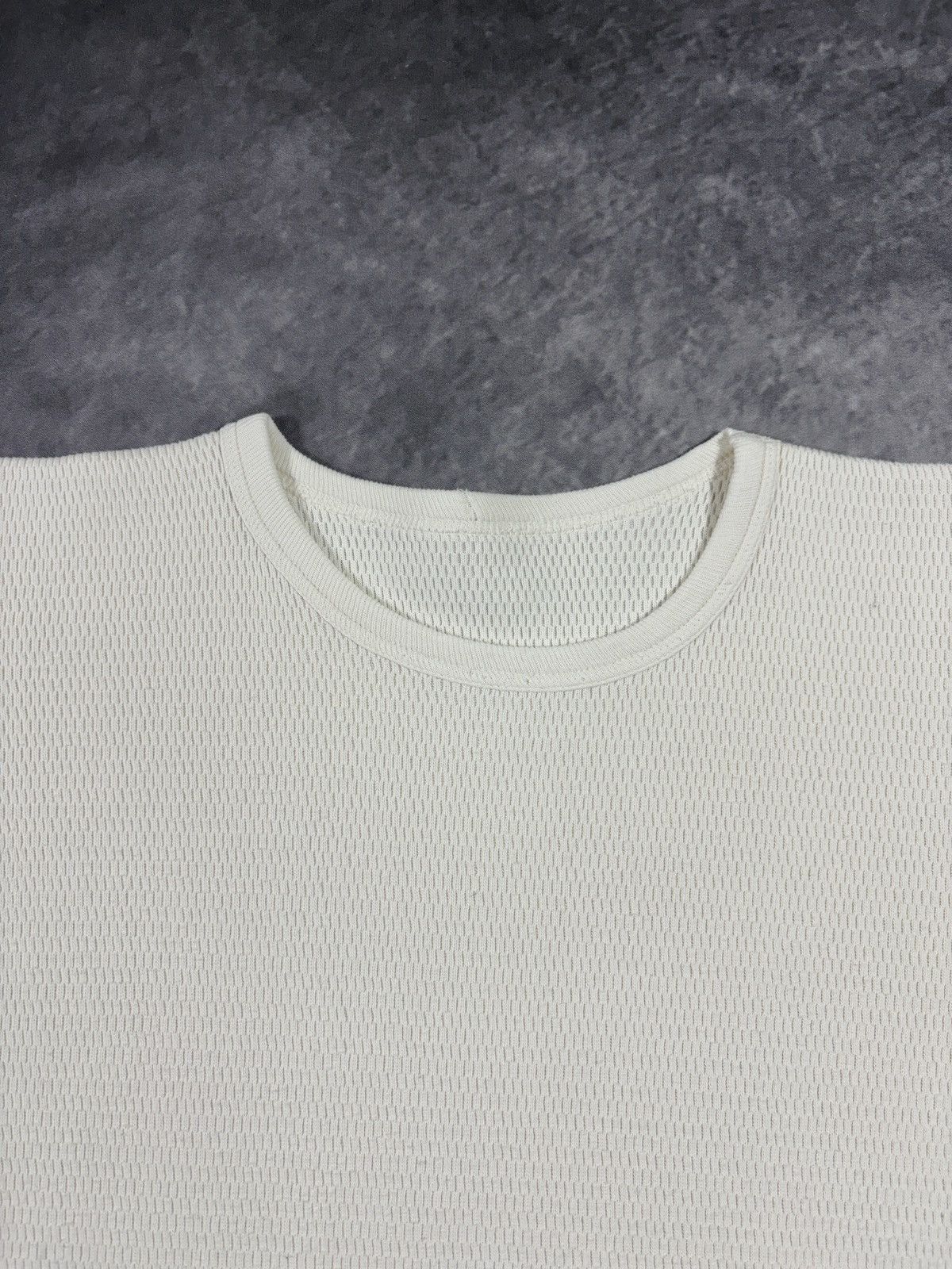 Vintage True Vintage Thermal Longsleeve Blank Raschel USA 1950s 60s Size US S / EU 44-46 / 1 - 6 Thumbnail