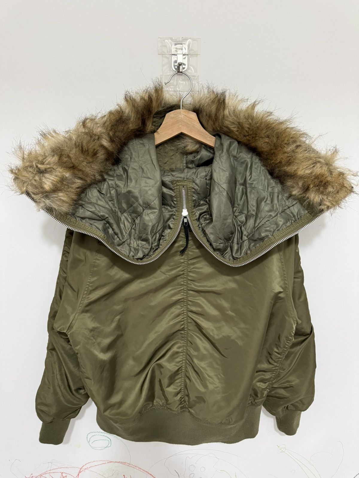 Le Grande Bleu (L.G.B.) Y2K Jeanasis Split Zipper Hoodie Military Jacket LGB Style Size US M / EU 48-50 / 2 - 3 Thumbnail