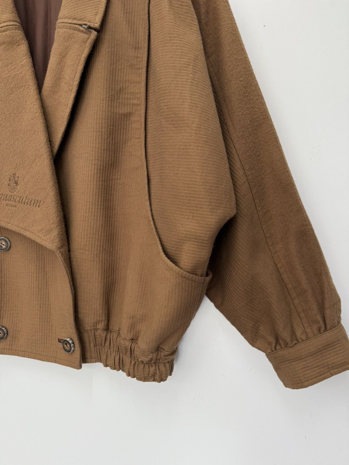 Aquascutum 🔥 AQUASCUTUM CORDUROY PARACHUTE BOMBER JACKET - M Size M / US 6-8 / IT 42-44 - 2 Thumbnail