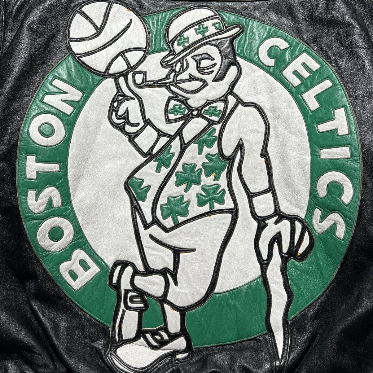 JH Design × Jeff Hamilton × NBA Jeff Hamilton Celtics Leather Jacket (NBA) Size US M / EU 48-50 / 2 - 3 Thumbnail