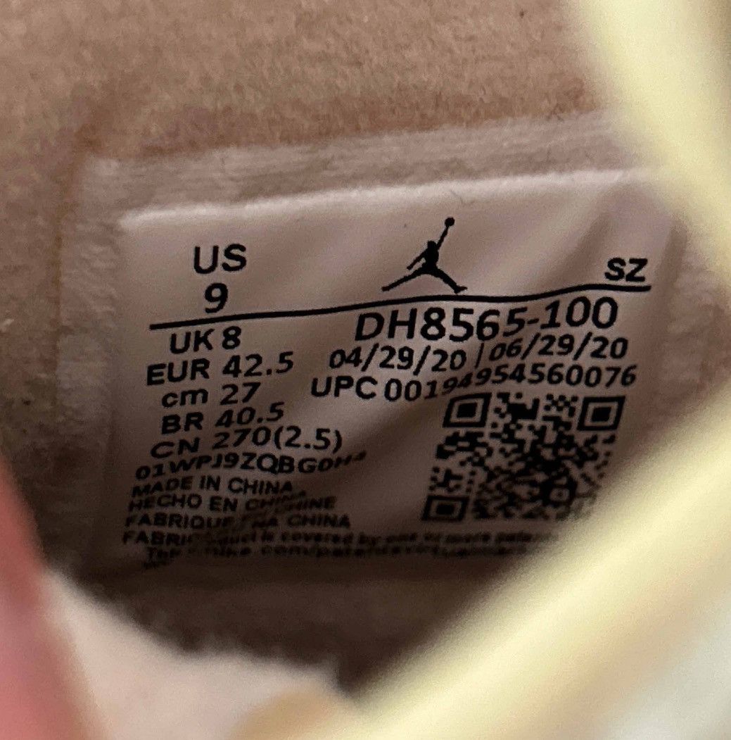 Nike × Off-White × Virgil Abloh Jordan 5 Off-White ‘sail’ size 9 Size US 9 / EU 42 - 6 Thumbnail