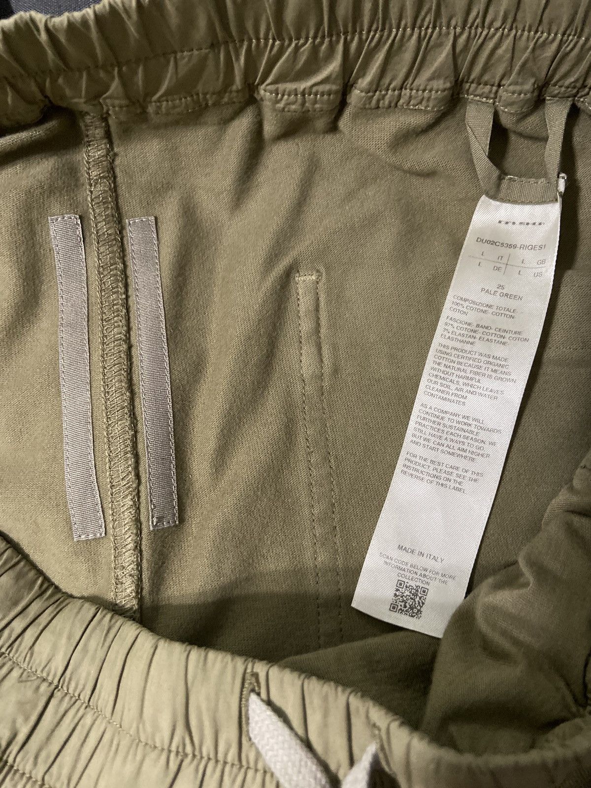 Rick Owens Drkshdw Rick Owens Drkshdw Berlin Eyelet embellished sweats Size US 33 - 5 Thumbnail