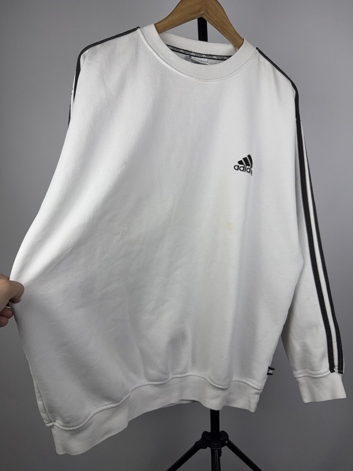 Adidas Vintage 90s 00s Y2K retro Adidas Sweatshirt Size US L / EU 52-54 / 3 - 6 Thumbnail