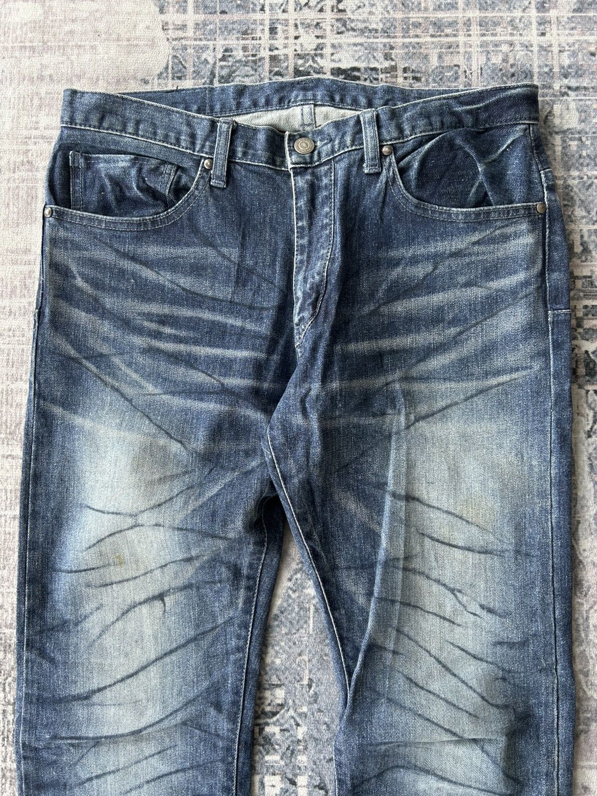 Tornado Mart Tornado Mart Mudwash Jeans Size US 32 / EU 48 - 4 Thumbnail