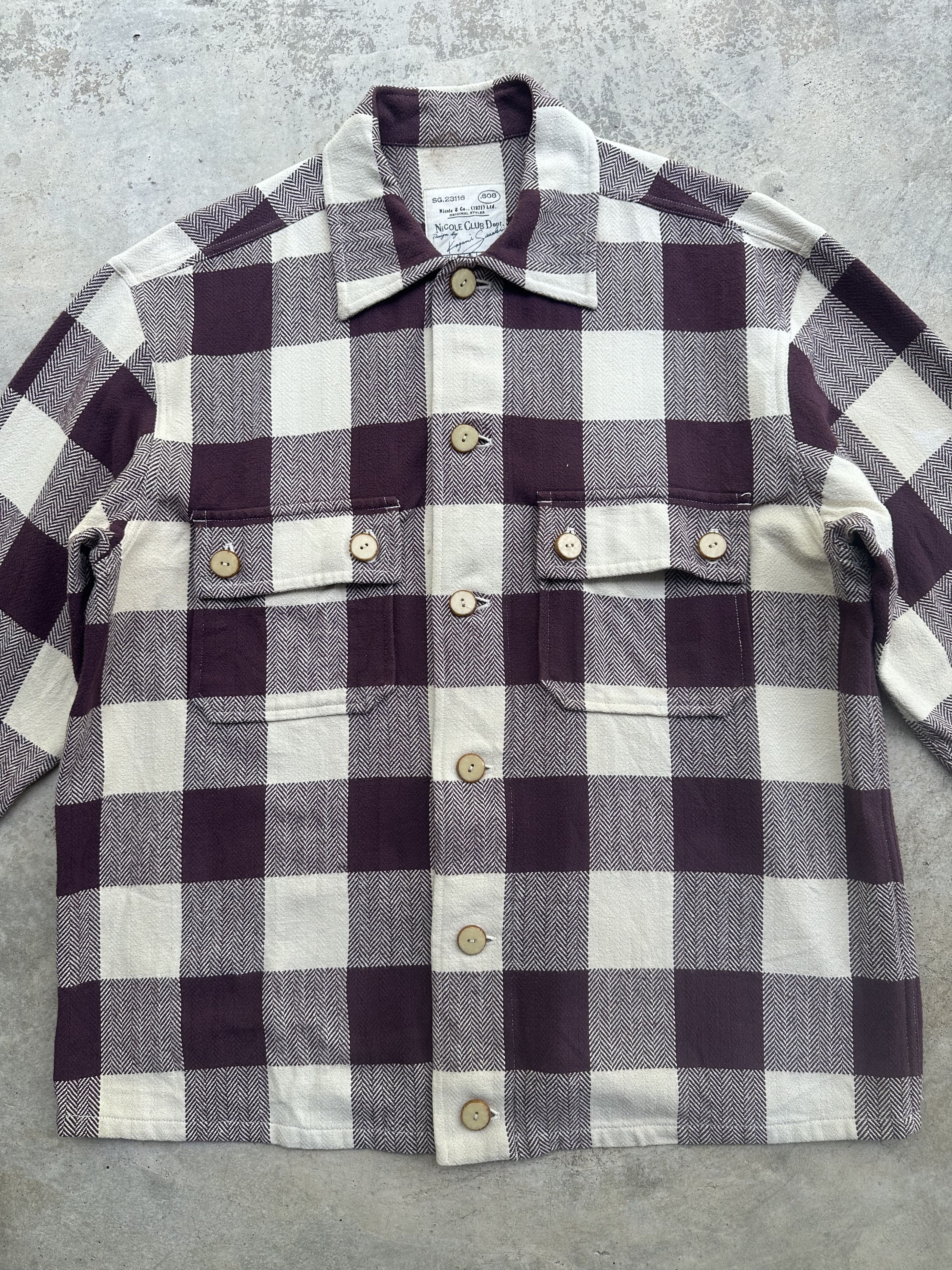 Nicole Club Nicole Club Dept Flannel By Kagumi Sazaki Size US L / EU 52-54 / 3 - 6 Thumbnail