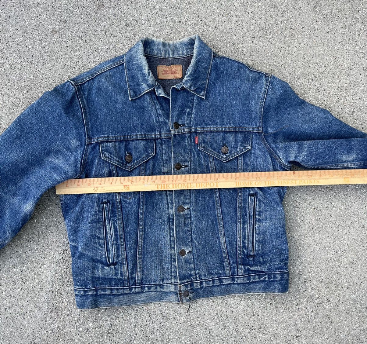 Levi's × Levi's Vintage Clothing × Vintage Vintage Levi’s Denim Blanket Lined Jacket Trucker Jean 70506 Size US L / EU 52-54 / 3 - 4 Thumbnail