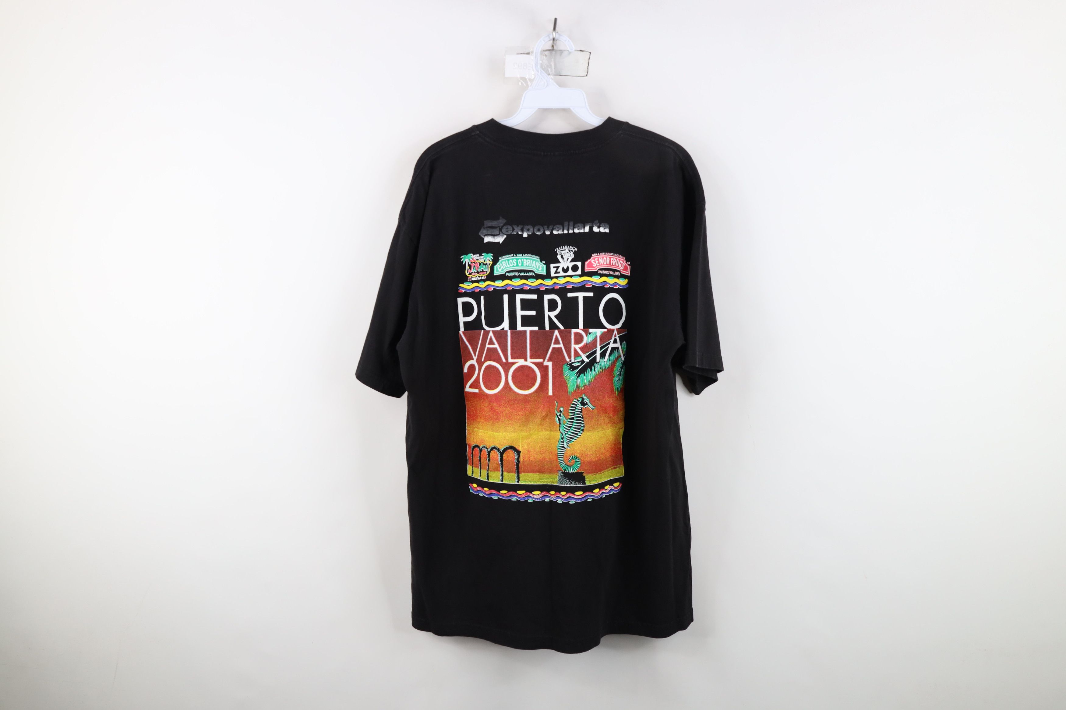 Vintage Vintage Y2K Streetwear Vallarta 2001 Short Sleeve T-Shirt Size US XL / EU 56 / 4 - 10 Thumbnail