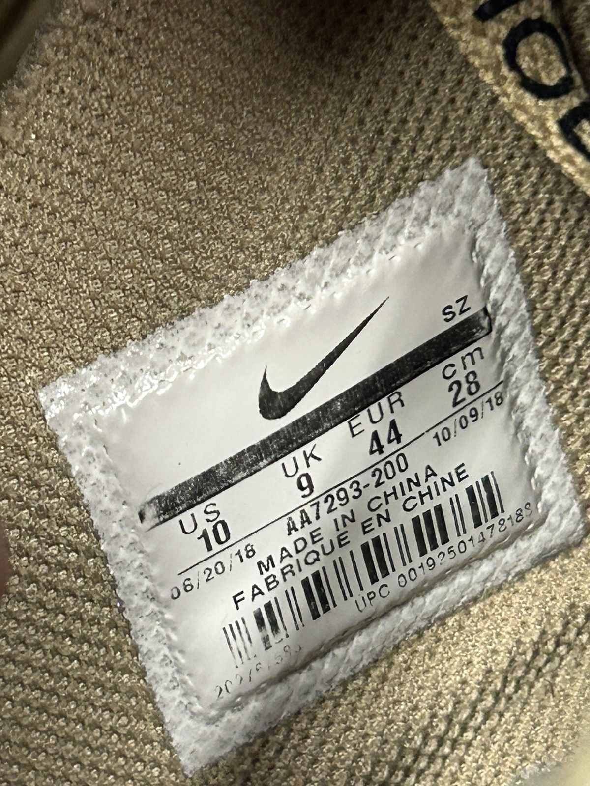 Nike × Off-White Nike x Off-White x Air Max 90 ‘Desert Ore’ Size US 10 / EU 43 - 9 Thumbnail