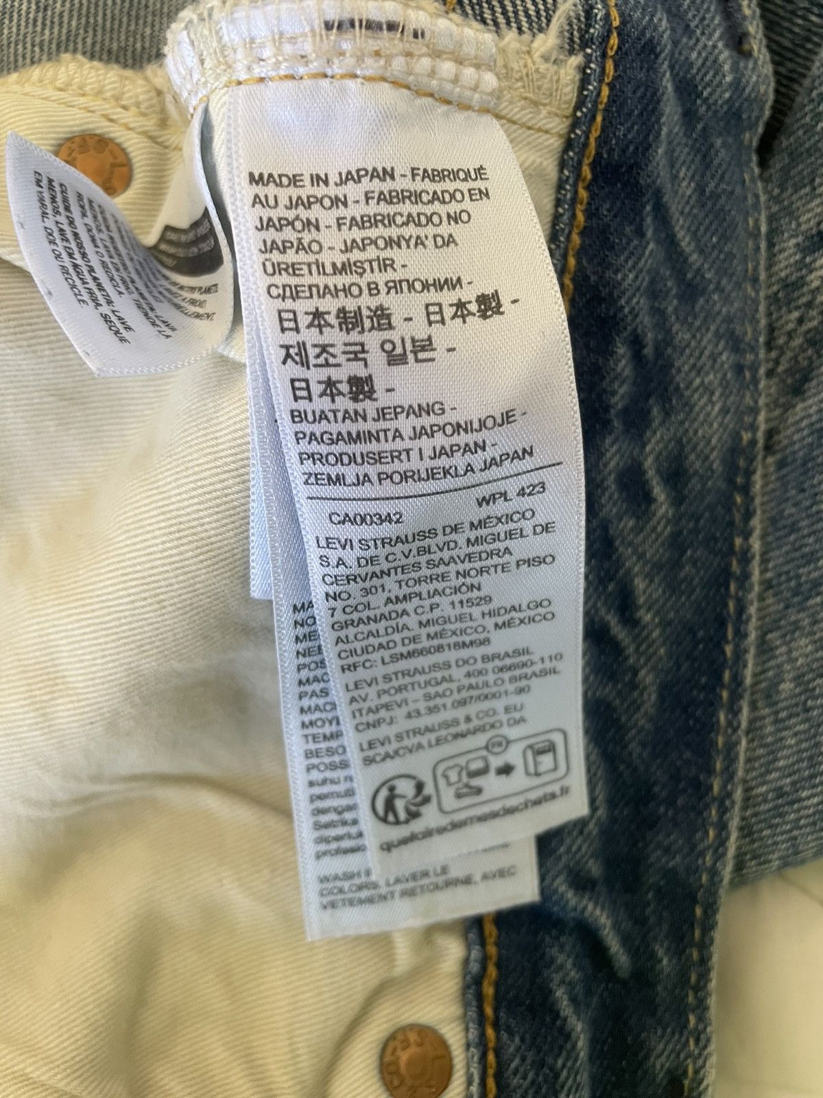 Levi's Levis 501 XX Selvedge Denim Size US 30 / EU 46 - 7 Thumbnail