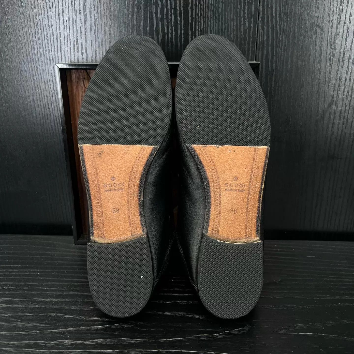 Gucci Gucci Horsebit Black 38 With Box, New, Resoled Size US 7.5 / IT 37.5 - 6 Thumbnail