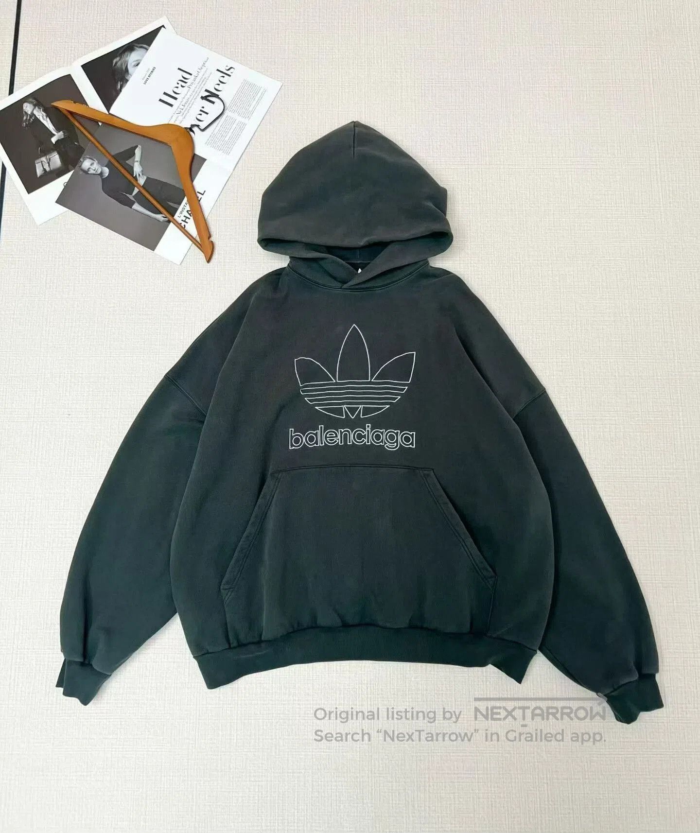 Balenciaga Balenciaga x Adidas Hoodie Size 2. Size US M / EU 48-50 / 2 - 1 Thumbnail