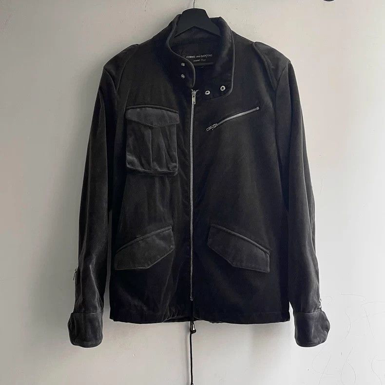 Comme des Garcons Comme des Garçons Homme Plus Velvet Jacket Size US M / EU 48-50 / 2 - 1 Thumbnail