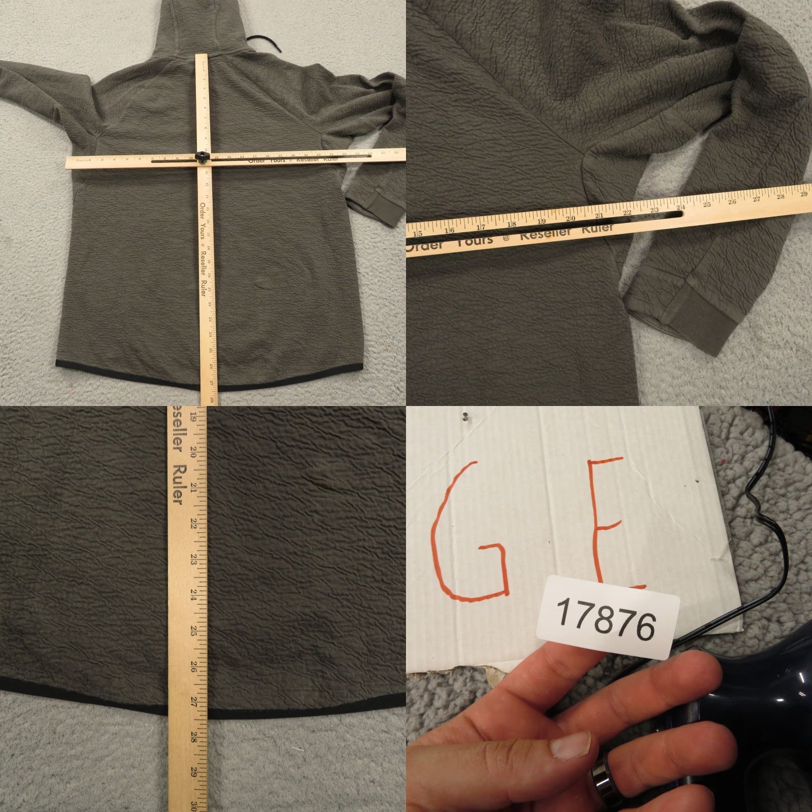 Nike Nike Jacket Men Large Tech Fleece Hoodie Full Zip Textured Windrunner Stone NSW.jpg Size US L / EU 52-54 / 3 - 8 Thumbnail