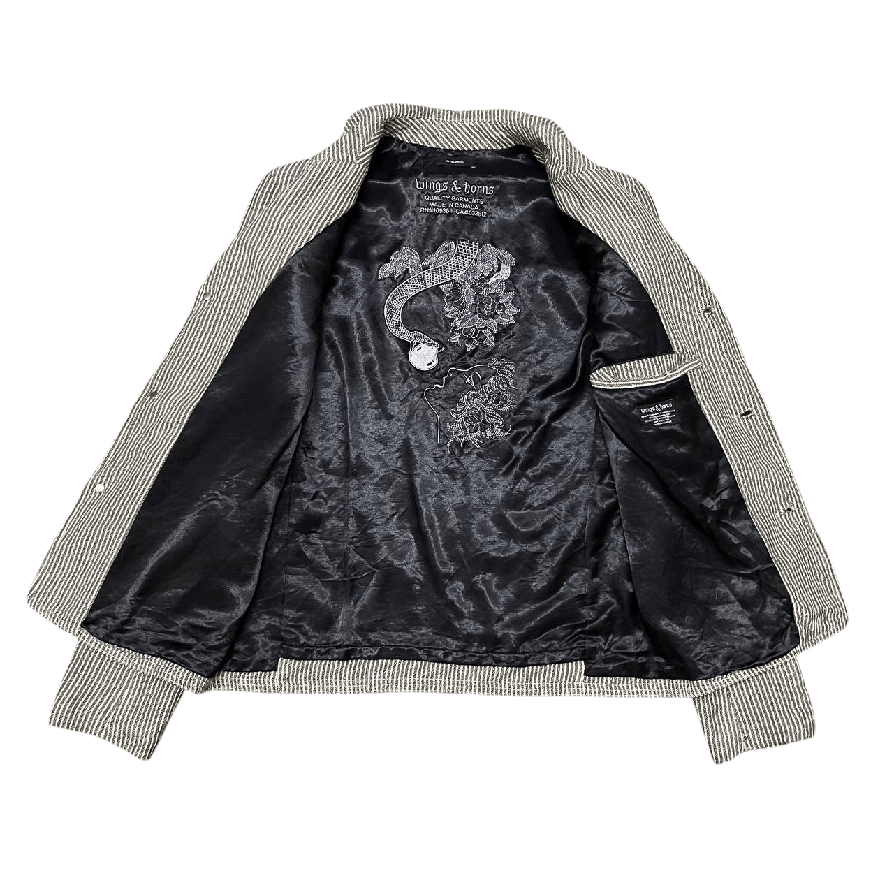 Wings + Horns Wings + Horns Hickory Wool Jacket Size US XS / EU 42 / 0 - 7 Thumbnail