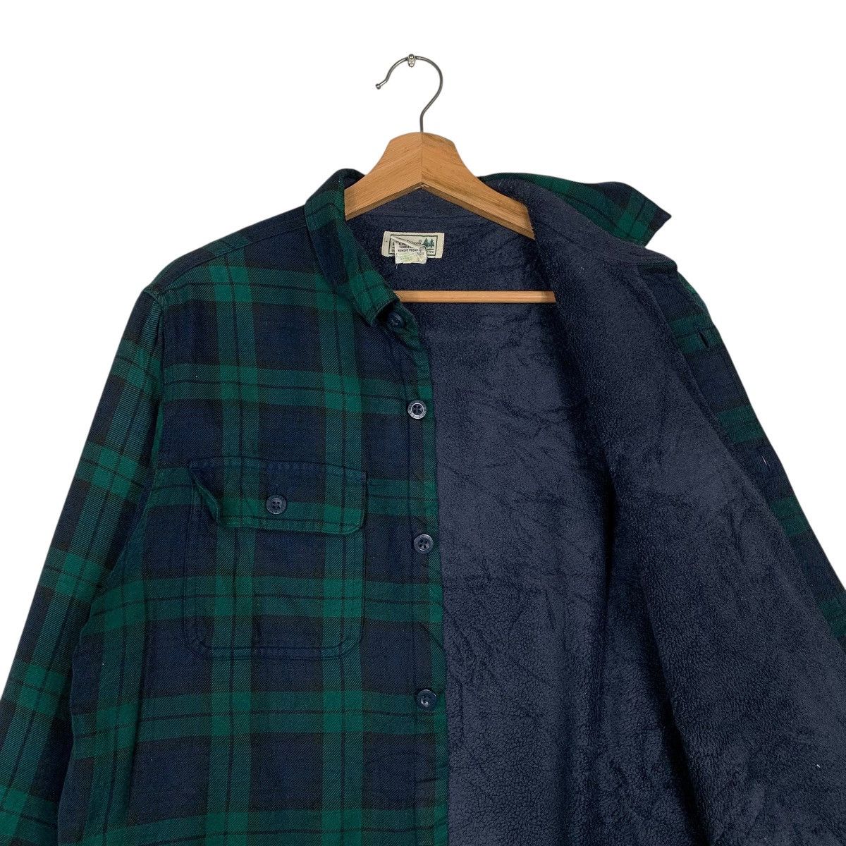 L.L. Bean Vintage LL Bean Tartan Flannel Jacket Size US M / EU 48-50 / 2 - 10 Thumbnail