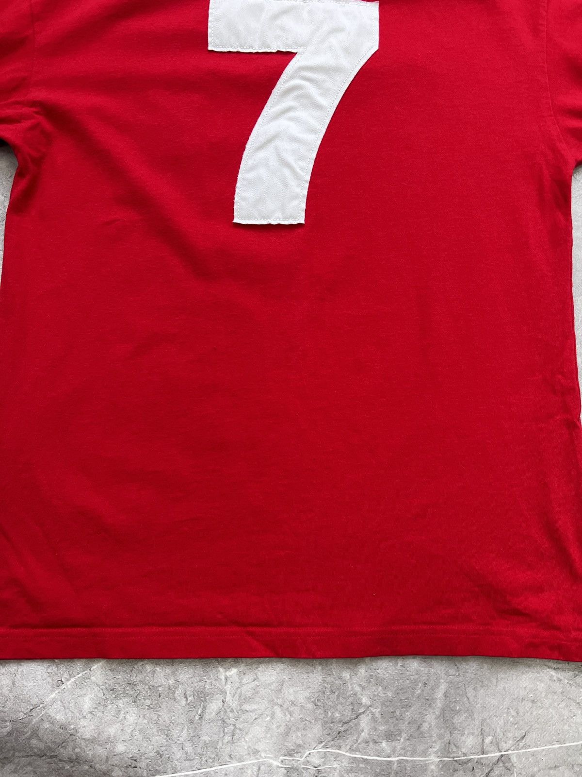 Vintage BlokeCore Manchester United score draw retro jersey 1977 Size US M / EU 48-50 / 2 - 9 Thumbnail
