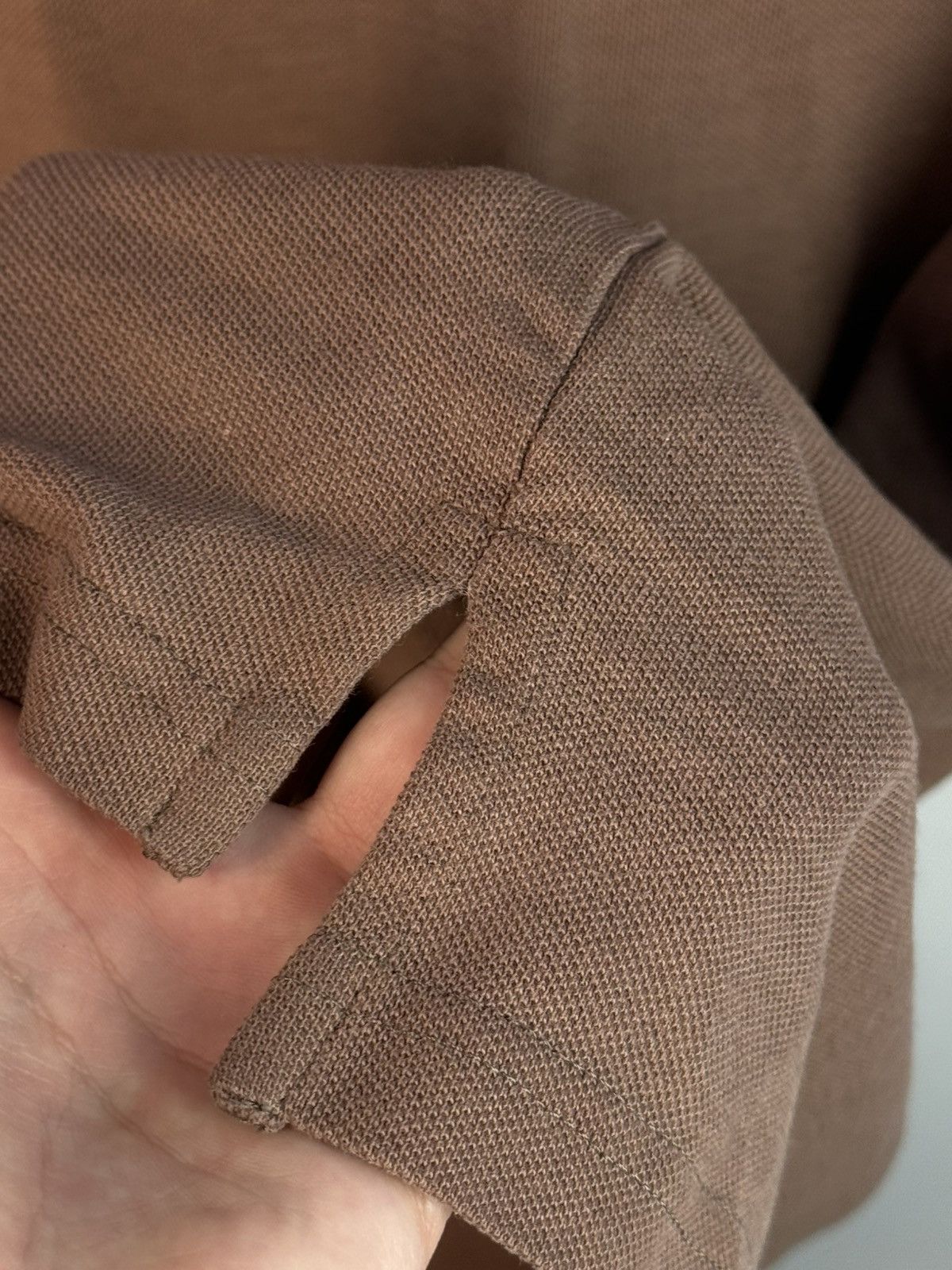 Yves Saint Laurent Brown YSL Polo Shirt YSL Tee Beige YSL Shirt Size US L / EU 52-54 / 3 - 9 Thumbnail