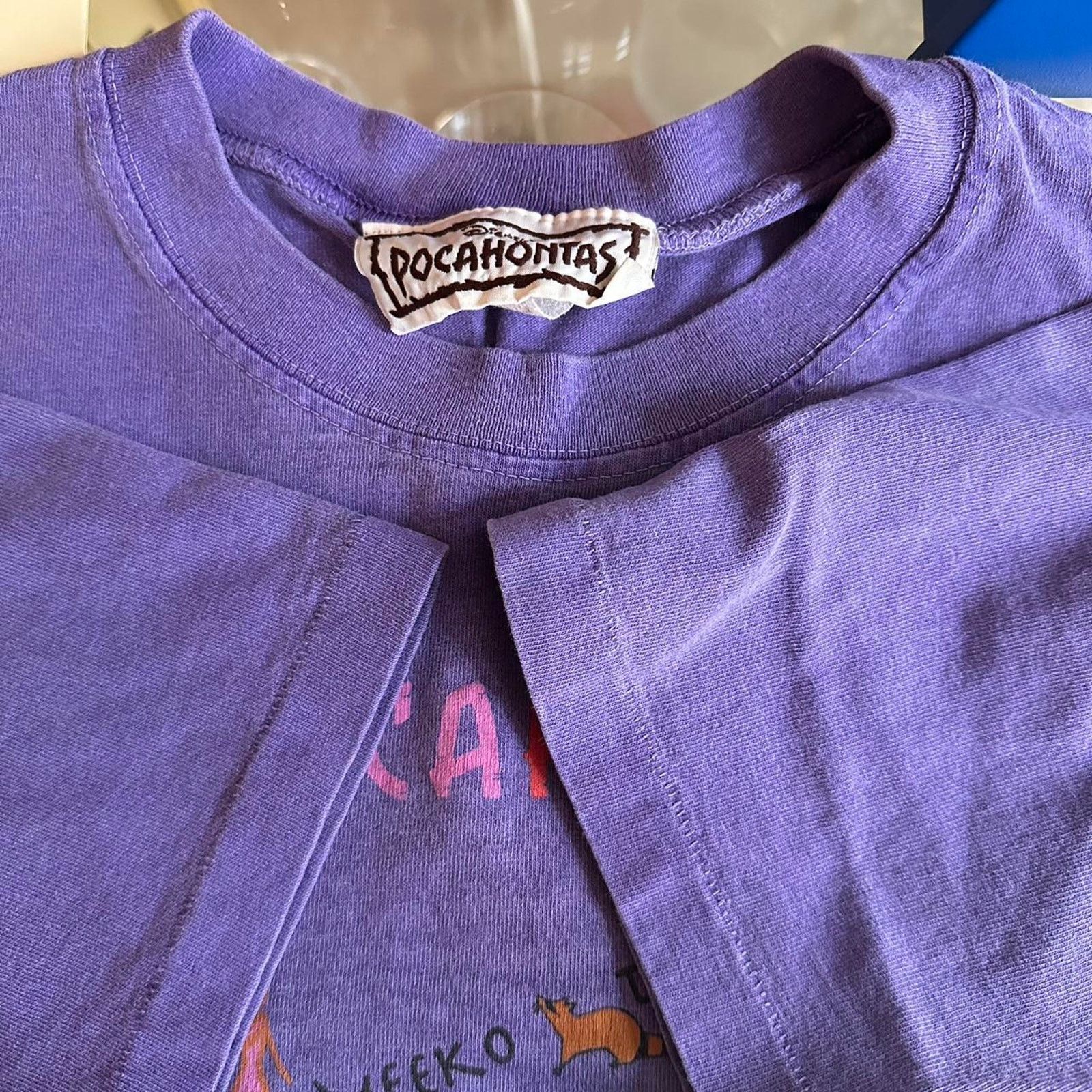 Disney × Vintage Vintage Disney Pocahontas Shirt Size US L / EU 52-54 / 3 - 7 Thumbnail