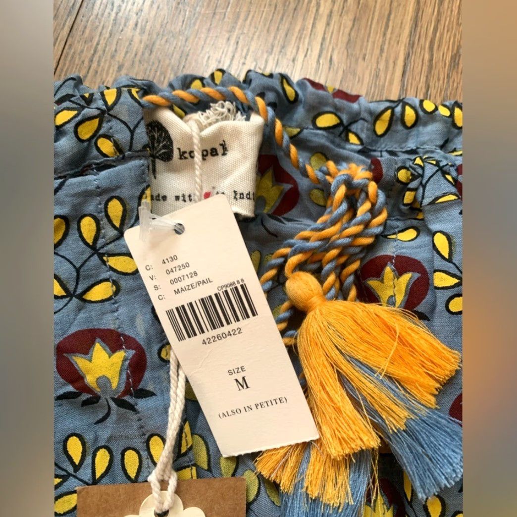 Anthropologie Anthropologie Dress NWT Medium Blue Made in India Kopal M Dress Size US M / EU 48-50 / 2 - 3 Thumbnail