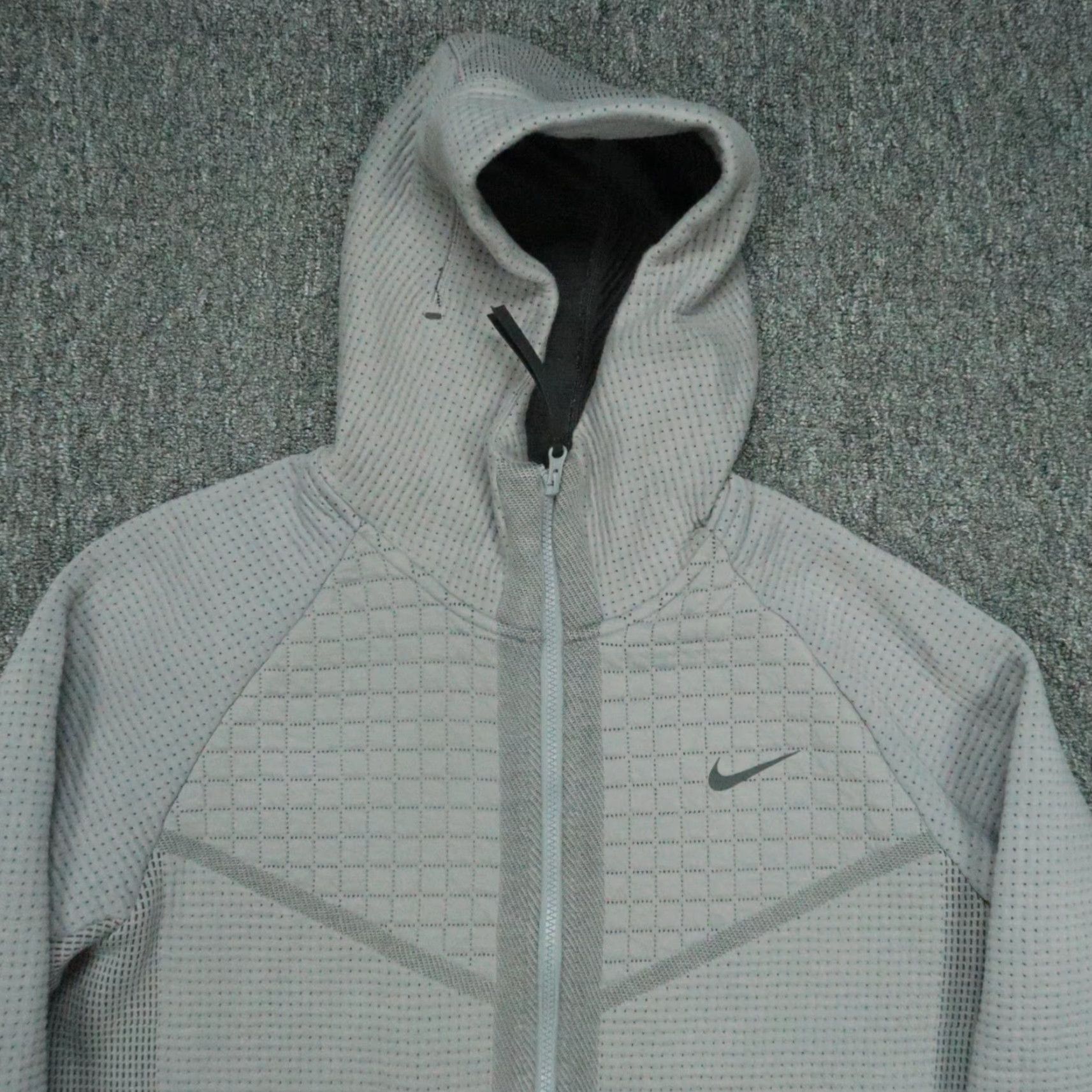 Nike Nike Hoodie Men Large Gray Tech Pack Sportswear Full Zip Pockets Hooded Size US L / EU 52-54 / 3 - 2 Thumbnail