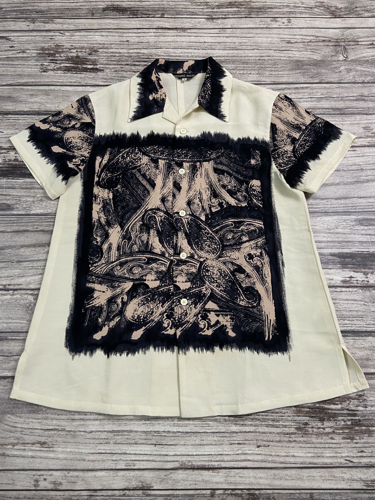 If Six Was Nine × Matsuda × Nicole Club 70s - 80s Mitsuhiro Matsuda Printed Shirt Size US M / EU 48-50 / 2 - 2 Thumbnail