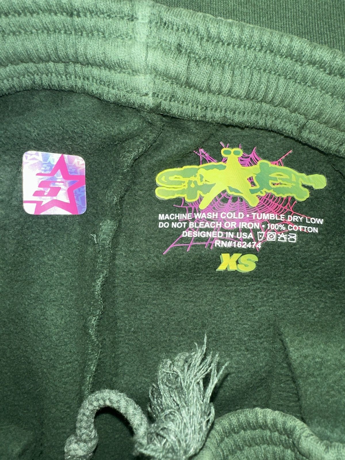 Sp5der Sp5der Hunter Green Sweatpants Size US 28 / EU 44 - 4 Thumbnail