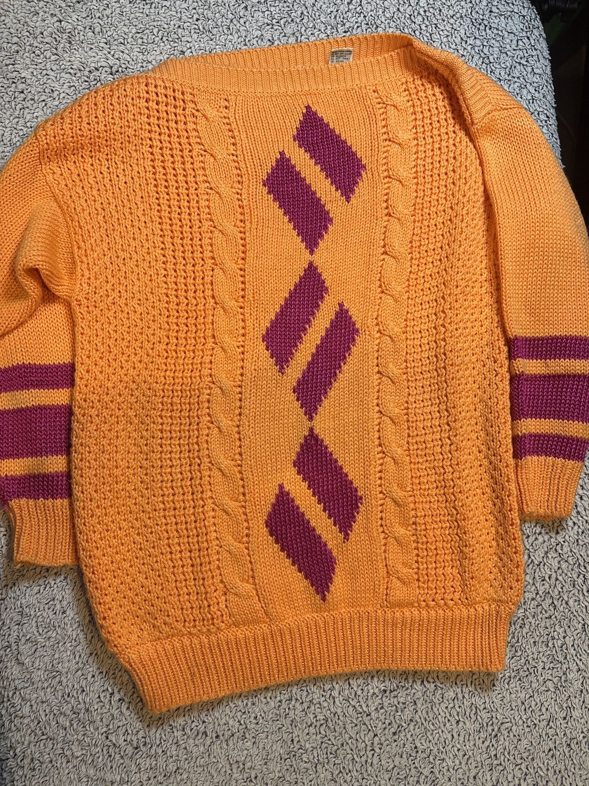 Other Vintage 80s Berman International Sweater Knit Pullover (S) Size S / US 4 / IT 40 - 1 Thumbnail