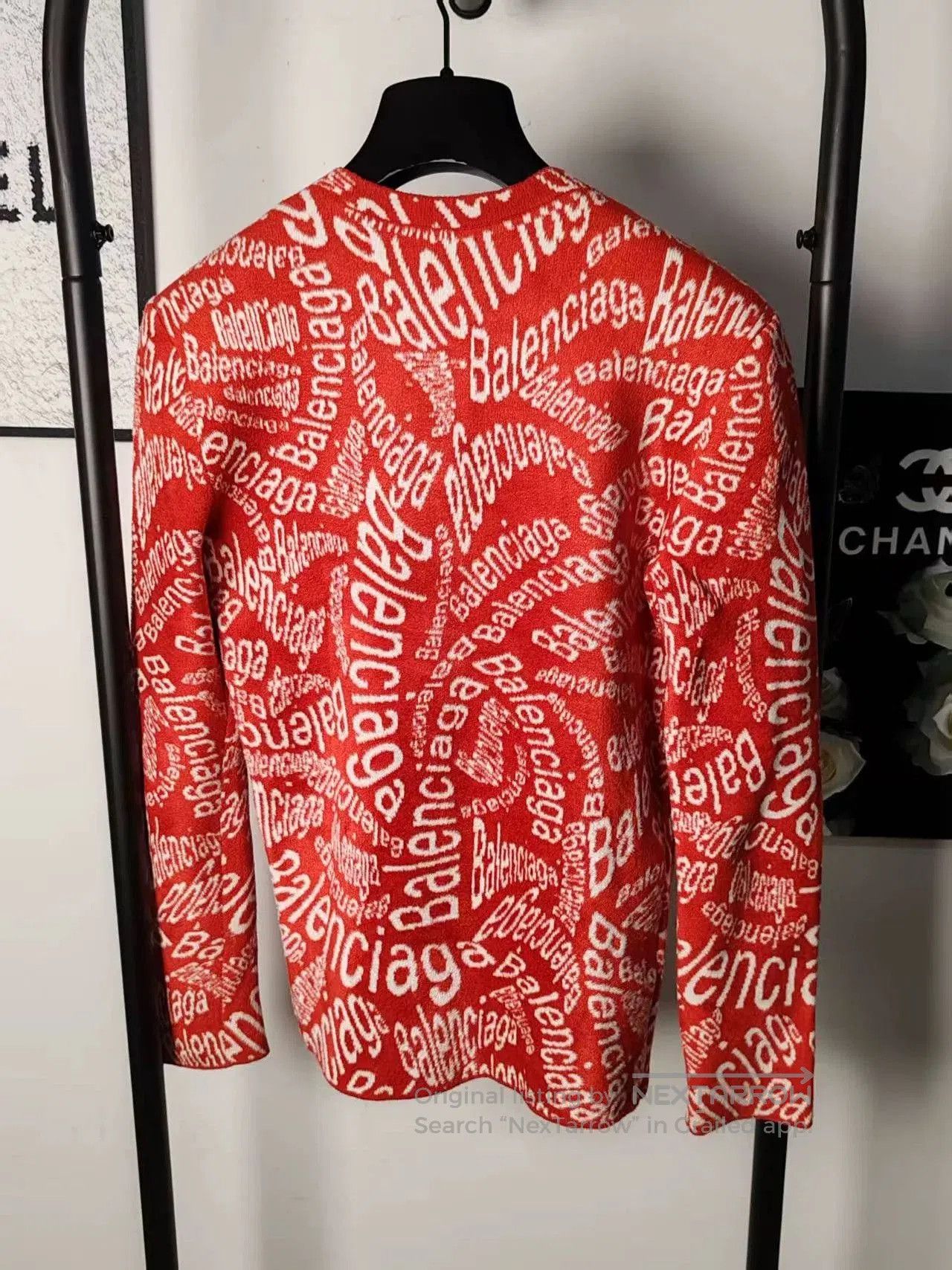 Balenciaga Balenciaga Allover Print Sweater. Size US M / EU 48-50 / 2 - 2 Thumbnail