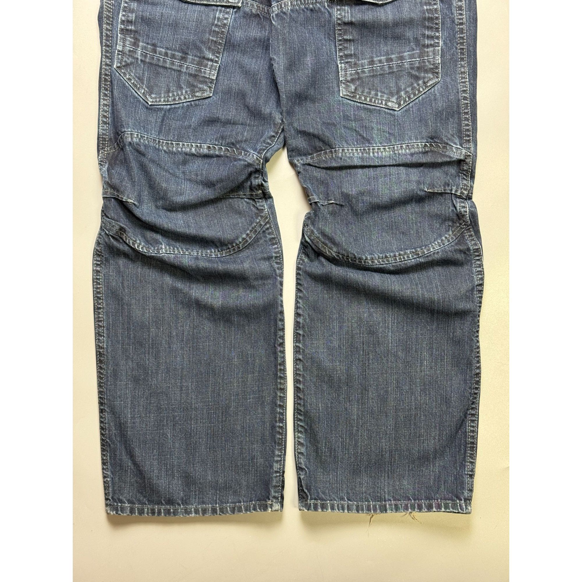 G-Star G-Star RAW Loose Fit Denim Rap Cargo Pants (Y1159) Size US 33 - 2 Thumbnail